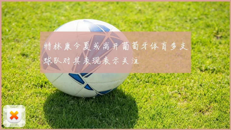 特林康今夏或离开葡萄牙体育多支球队对其表现表示关注